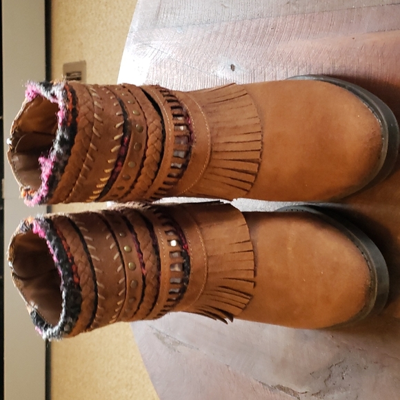 Mudd fringed booties - Picture 2 of 4